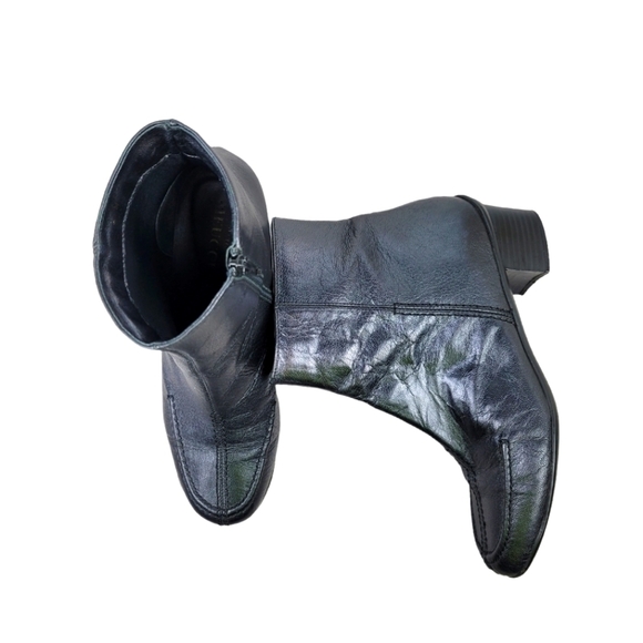 Sesto Meucci Italian Soft Leather Block Heel Ankle Boots‎ - Picture 7 of 12